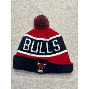 Chicago Bulls Wind City 47 Brand Beanie Toboggin Hat One Size Fits All